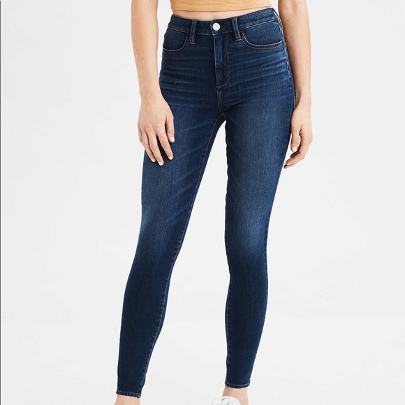 American Eagle Outfitters Denim - American eagle super high rise jeans!